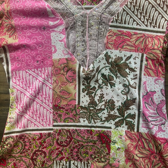 ThirtyThree Fairycore Patchwork Long Sleeve Top - Picture 4 of 4